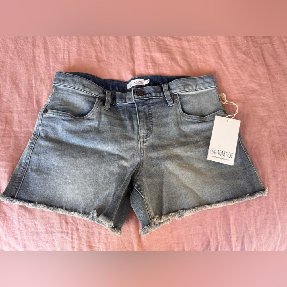 Carve Designs Light Blue Jean Shorts